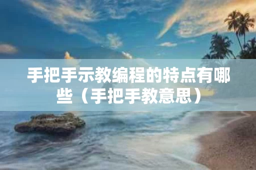 手把手示教编程的特点有哪些（手把手教意思）