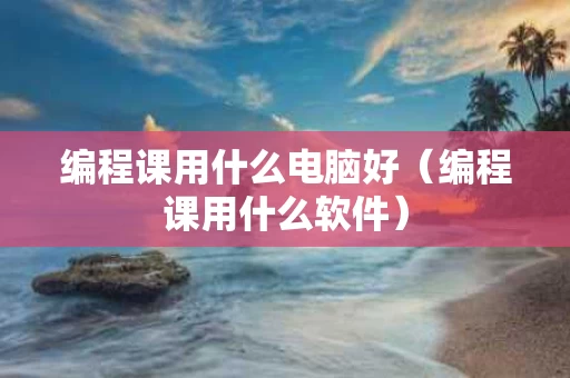 编程课用什么电脑好（编程课用什么软件）