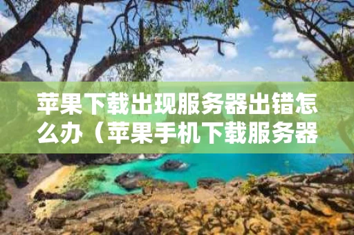 苹果下载出现服务器出错怎么办（苹果手机下载服务器）