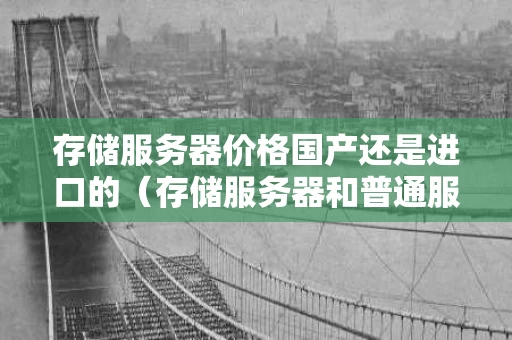 存储服务器价格国产还是进口的（存储服务器和普通服务器区别）