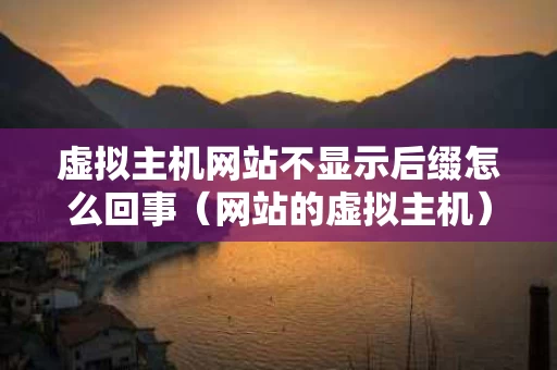 虚拟主机网站不显示后缀怎么回事（网站的虚拟主机）