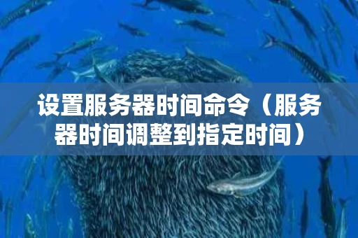 设置服务器时间命令（服务器时间调整到指定时间）