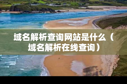 域名解析查询网站是什么（域名解析在线查询）