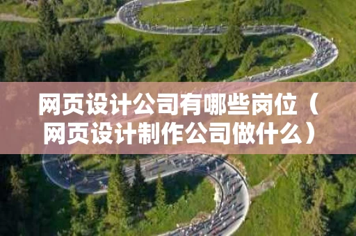网页设计公司有哪些岗位（网页设计制作公司做什么）