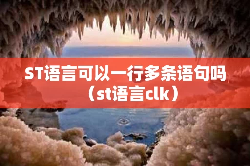 ST语言可以一行多条语句吗（st语言clk）