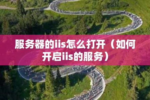 服务器的iis怎么打开（如何开启iis的服务）