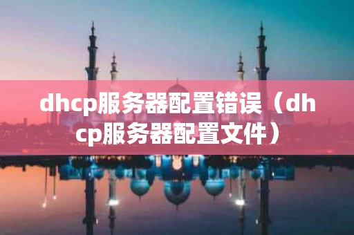 dhcp服务器配置错误（dhcp服务器配置文件）