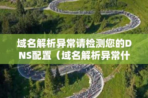 域名解析异常请检测您的DNS配置（域名解析异常什么意思）