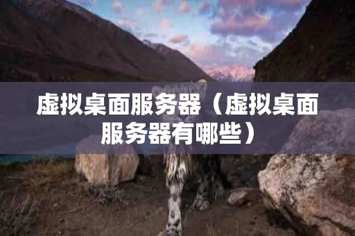 虚拟桌面服务器（虚拟桌面服务器有哪些）