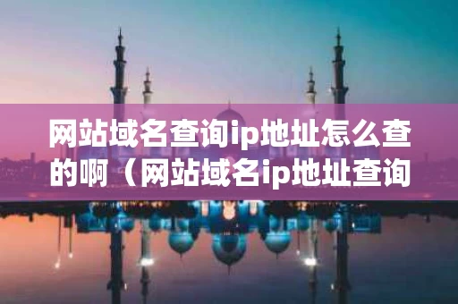 网站域名查询ip地址怎么查的啊（网站域名ip地址查询务器ip查）