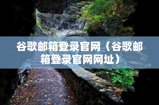 谷歌邮箱登录官网（谷歌邮箱登录官网网址）