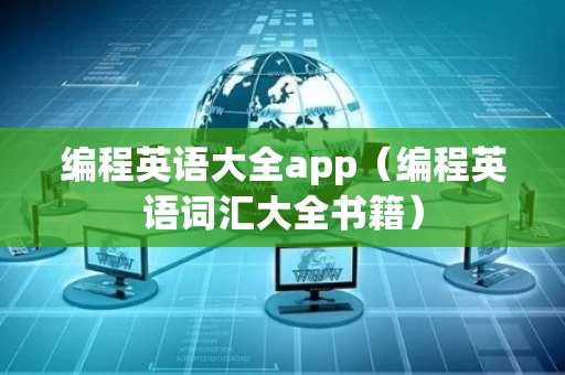 编程英语大全app（编程英语词汇大全书籍）