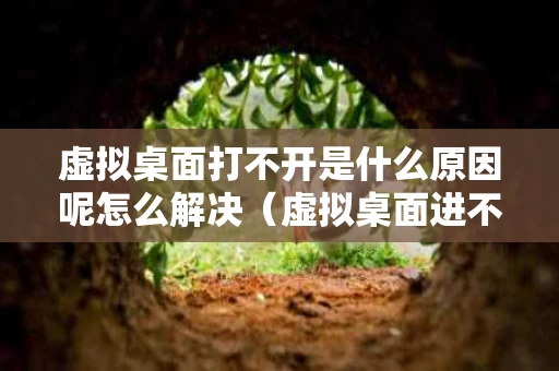 虚拟桌面打不开是什么原因呢怎么解决（虚拟桌面进不去）