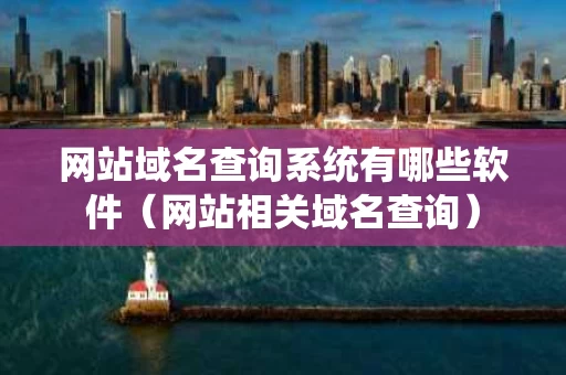 网站域名查询系统有哪些软件（网站相关域名查询）