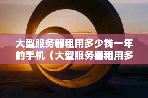 大型服务器租用多少钱一年的手机（大型服务器租用多少钱一年的手机合适）