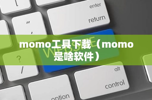 momo工具下载（momo是啥软件）