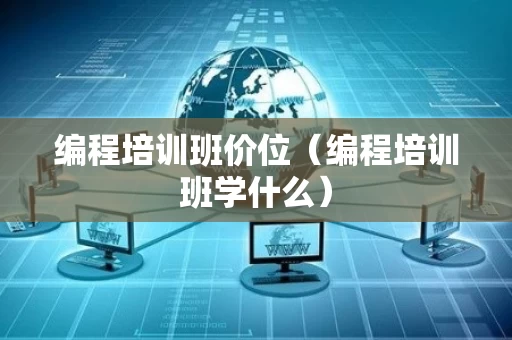 编程培训班价位（编程培训班学什么）