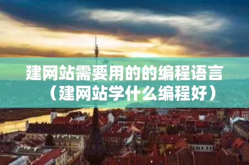 建网站需要用的的编程语言（建网站学什么编程好）
