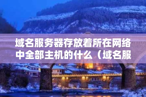 域名服务器存放着所在网络中全部主机的什么（域名服务器集中存放在）