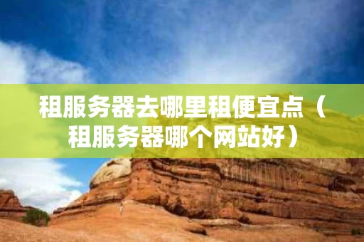 租服务器去哪里租便宜点（租服务器哪个网站好）