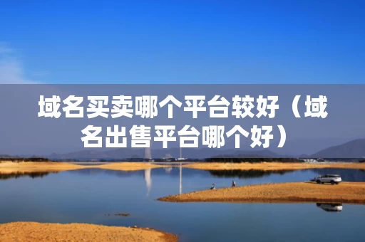 域名买卖哪个平台较好（域名出售平台哪个好）