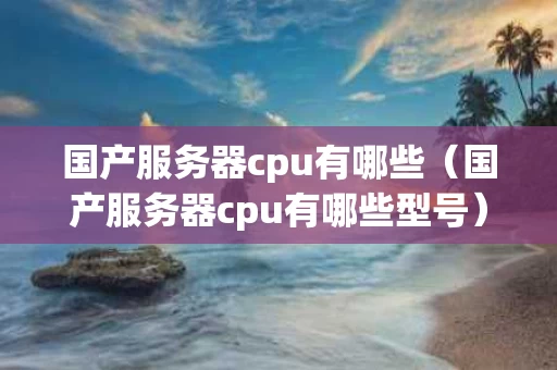 国产服务器cpu有哪些（国产服务器cpu有哪些型号）