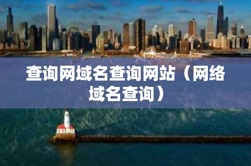 查询网域名查询网站（网络域名查询）