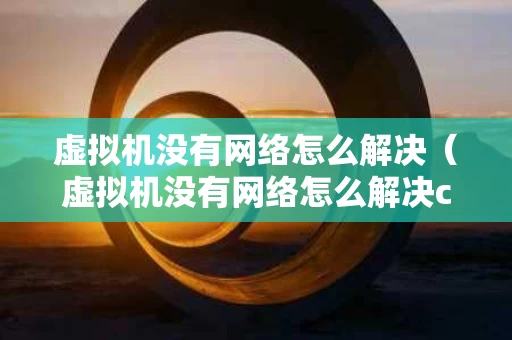 虚拟机没有网络怎么解决（虚拟机没有网络怎么解决csdn）