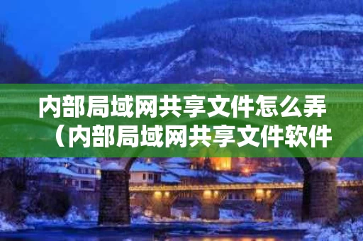 内部局域网共享文件怎么弄（内部局域网共享文件软件）