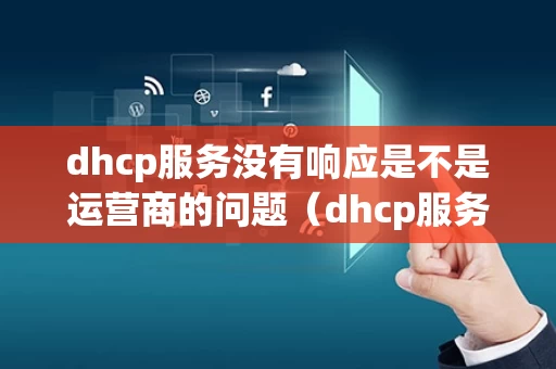 dhcp服务没有响应是不是运营商的问题（dhcp服务器没有响应）