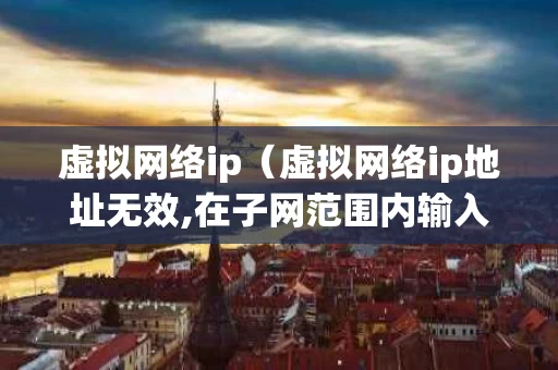 虚拟网络ip（虚拟网络ip地址无效,在子网范围内输入ip地址）