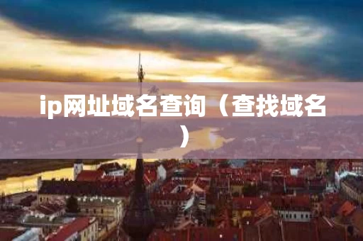 ip网址域名查询（查找域名）