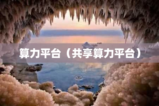 算力平台（共享算力平台）