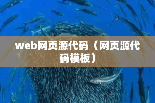 web网页源代码（网页源代码模板）