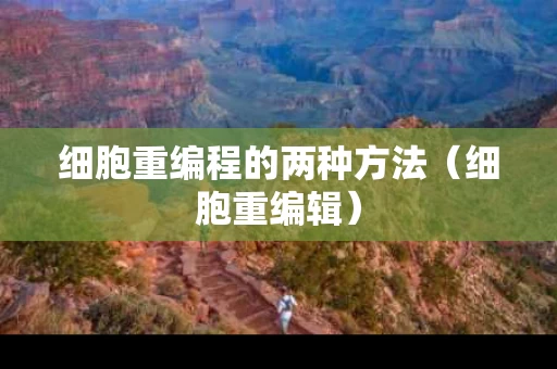 细胞重编程的两种方法（细胞重编辑）