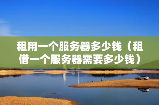 租用一个服务器多少钱（租借一个服务器需要多少钱）