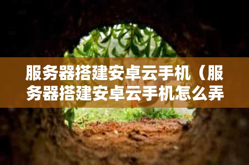 服务器搭建安卓云手机（服务器搭建安卓云手机怎么弄）