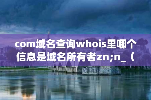 com域名查询whois里哪个信息是域名所有者zn;n_（com域名查询whois里哪个信息是域名所有者）