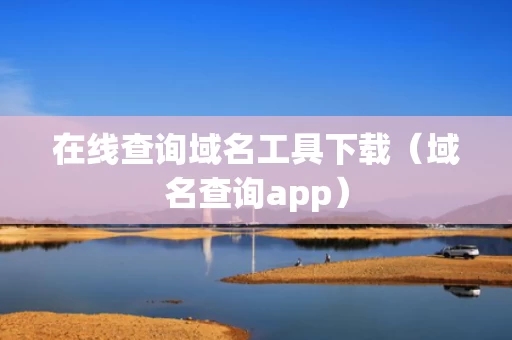 在线查询域名工具下载（域名查询app）