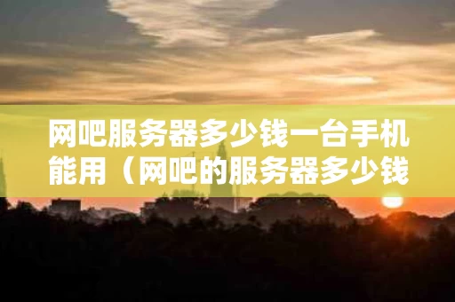 网吧服务器多少钱一台手机能用（网吧的服务器多少钱一台?）
