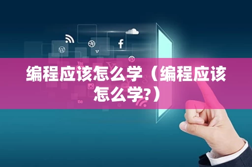 编程应该怎么学（编程应该怎么学?）