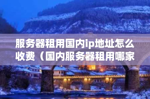 服务器租用国内ip地址怎么收费（国内服务器租用哪家好）