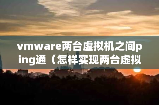 vmware两台虚拟机之间ping通（怎样实现两台虚拟机之间互相访问）