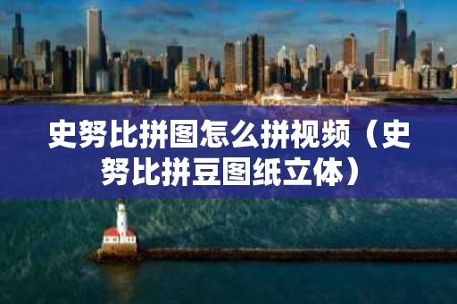 史努比拼图怎么拼视频（史努比拼豆图纸立体）