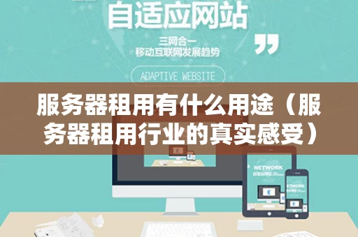 服务器租用有什么用途（服务器租用行业的真实感受）
