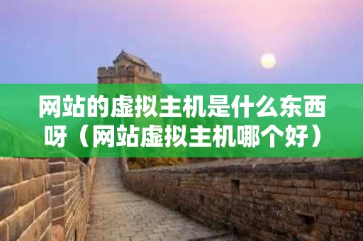网站的虚拟主机是什么东西呀（网站虚拟主机哪个好）