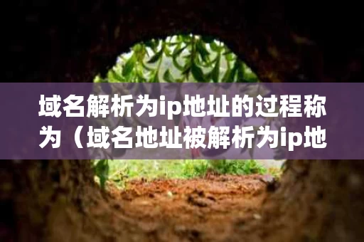 域名解析为ip地址的过程称为（域名地址被解析为ip地址的过程）