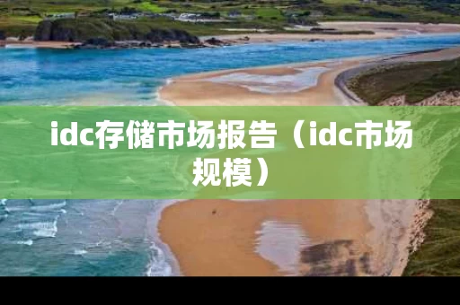 idc存储市场报告（idc市场规模）