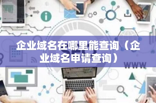 企业域名在哪里能查询（企业域名申请查询）