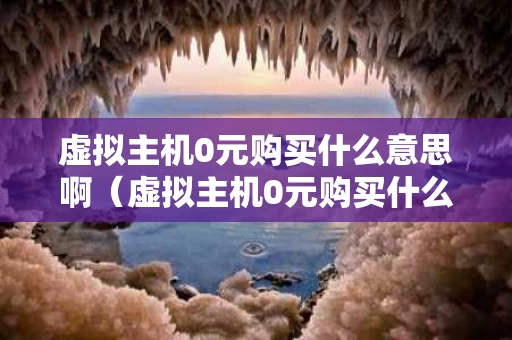 虚拟主机0元购买什么意思啊（虚拟主机0元购买什么意思啊知乎）